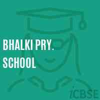 Bhalki Pry. School Logo