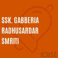 Ssk. Gabberia Radhusardar Smriti Primary School Logo