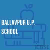 Ballavpur U.P. School Logo