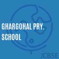 Ghargohal Pry. School Logo