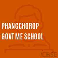 Phangchorop Govt Me School Logo
