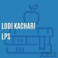 Lodi Kachari Lps Primary School Logo