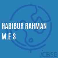 Habibur Rahman M.E.S Middle School Logo