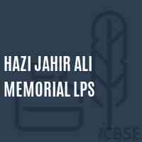 Hazi Jahir Ali Memorial Lps Primary School Logo