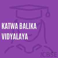 Katwa Balika Vidyalaya High School Logo