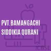 Pvt.Bamangachi Siddikia Qurani Primary School Logo