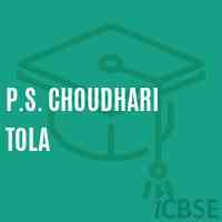 P.S. Choudhari Tola Primary School Logo