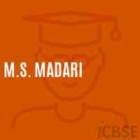 M.S. Madari Middle School Logo