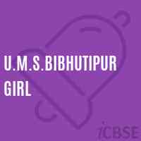 U.M.S.Bibhutipur Girl Middle School Logo