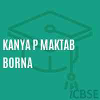 Kanya P Maktab Borna Primary School Logo