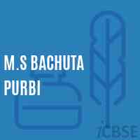 M.S Bachuta Purbi Middle School Logo