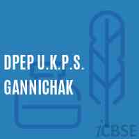 Dpep U.K.P.S. Gannichak Primary School Logo