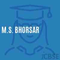 M.S. Bhorsar Secondary School Logo
