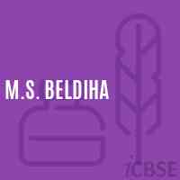 M.S. Beldiha Middle School Logo