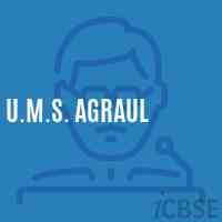 U.M.S. Agraul Middle School Logo