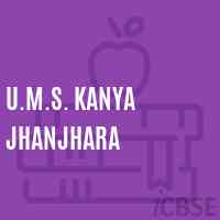 U.M.S. Kanya Jhanjhara Middle School Logo