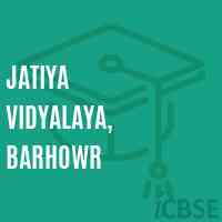 Jatiya Vidyalaya, Barhowr Middle School Logo