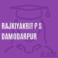 Rajkiyakrit P S Damodarpur Primary School Logo