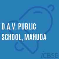D.A.V. Public School, Mahuda Logo