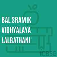 Bal Sramik Vidhyalaya Lalbathani Primary School Logo