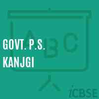 Govt. P.S. Kanjgi Primary School Logo
