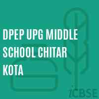 Dpep Upg Middle School Chitar Kota Logo