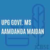 Upg Govt. Ms Aamdanda Maidan Middle School Logo