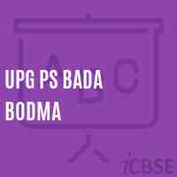 Upg Ps Bada Bodma Primary School Logo