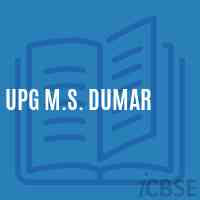 Upg M.S. Dumar Middle School Logo