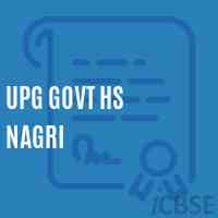 Upg Govt Hs Nagri Secondary School Logo