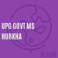 Upg Govt Ms Hurkha Middle School Logo
