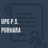 Upg P.S. Purhara Primary School Logo