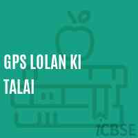 Gps Lolan Ki Talai Primary School Logo