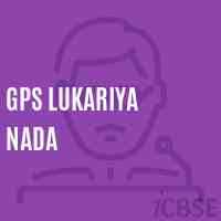 Gps Lukariya Nada Primary School Logo