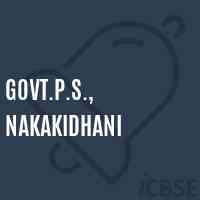 Govt.P.S., Nakakidhani Primary School Logo