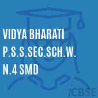 Vidya Bharati P.S.S.Sec.Sch.W.N.4 Smd Secondary School Logo