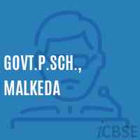 Govt.P.Sch., Malkeda Primary School Logo