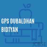 Gps Dubaldhan Bidtyan Primary School Logo