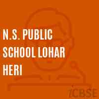 N.S. Public School Lohar Heri Logo
