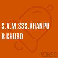 S.V.M.Sss.Khanpur Khurd Senior Secondary School Logo