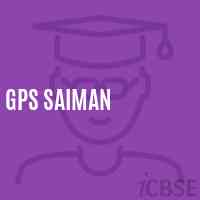 Gps Saiman Primary School Logo