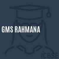 Gms Rahmana Middle School Logo