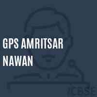 Gps Amritsar Nawan Primary School Logo