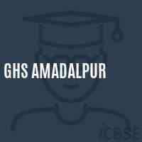 Ghs Amadalpur Secondary School Logo