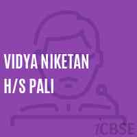 Vidya Niketan H/s Pali Secondary School Logo