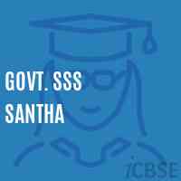 Govt. Sss Santha High School Logo