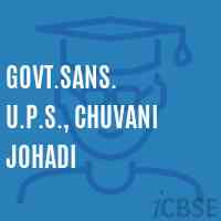 Govt.Sans. U.P.S., Chuvani Johadi Middle School Logo