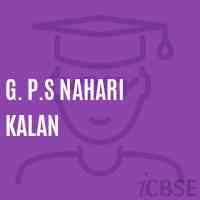 G. P.S Nahari Kalan Primary School Logo