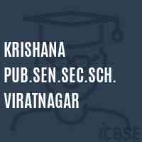 Krishana Pub.Sen.Sec.Sch. Viratnagar Senior Secondary School Logo