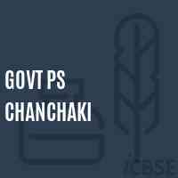 Govt Ps Chanchaki Primary School Logo